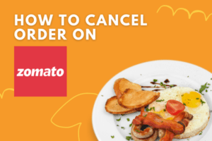 How to cancel order on Zomato